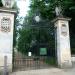 Gates of St John's College in Cambridge city