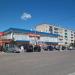Главное здание городского рынка в городе Куровское