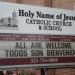 Holy Name of Jesus School in Los Angeles, California city