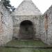 Romanesque church ruins Haluzice