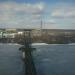 Вантовый мост Киришского биохимического завода в городе Кириши