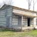 George Rogers Clark Cabin (reconstruction) in Clarksville, Indiana city