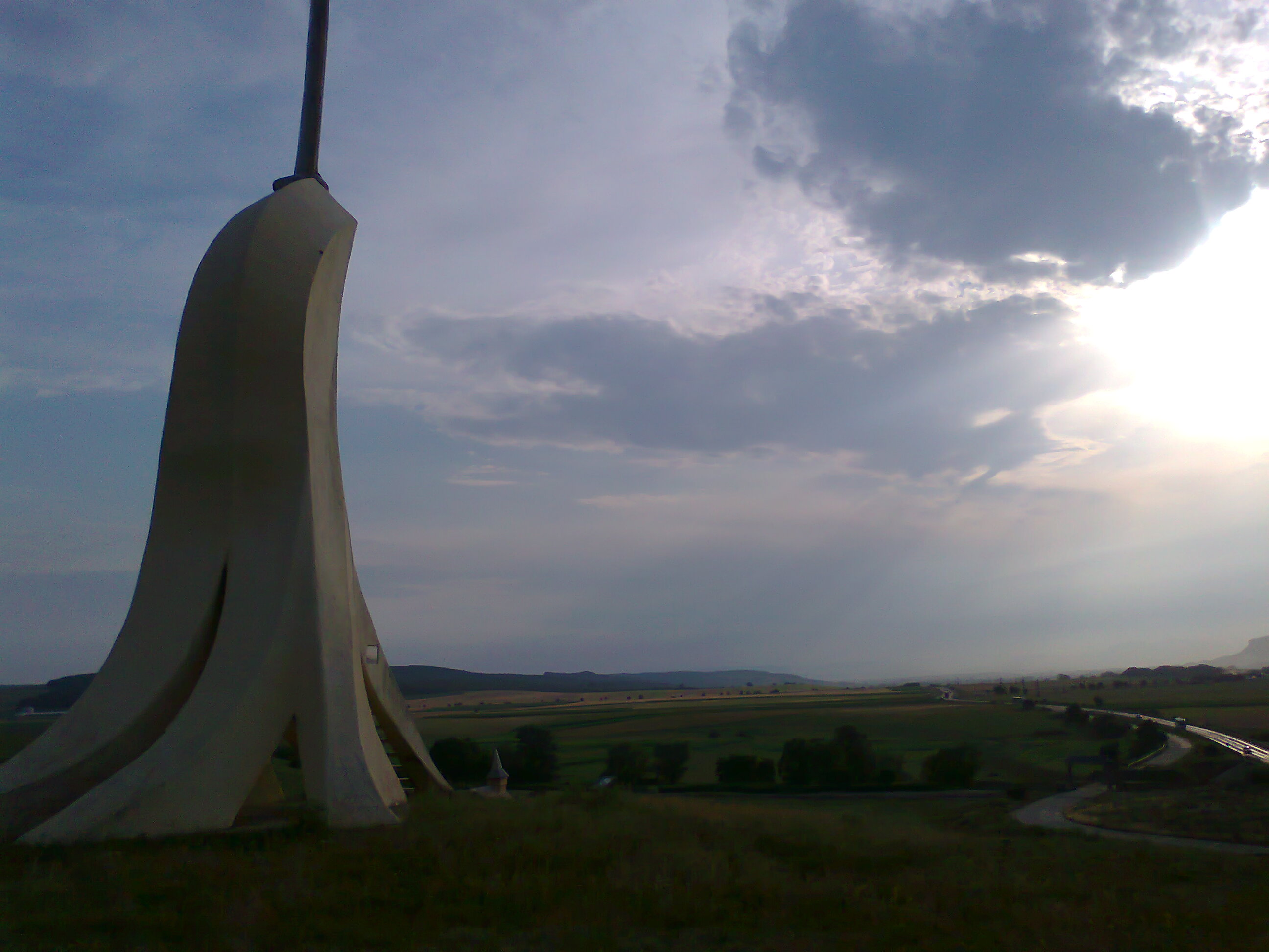 Dacian Falx Sicklesword Monument