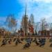 Территория храма Пророка Илии в городе Мичуринск