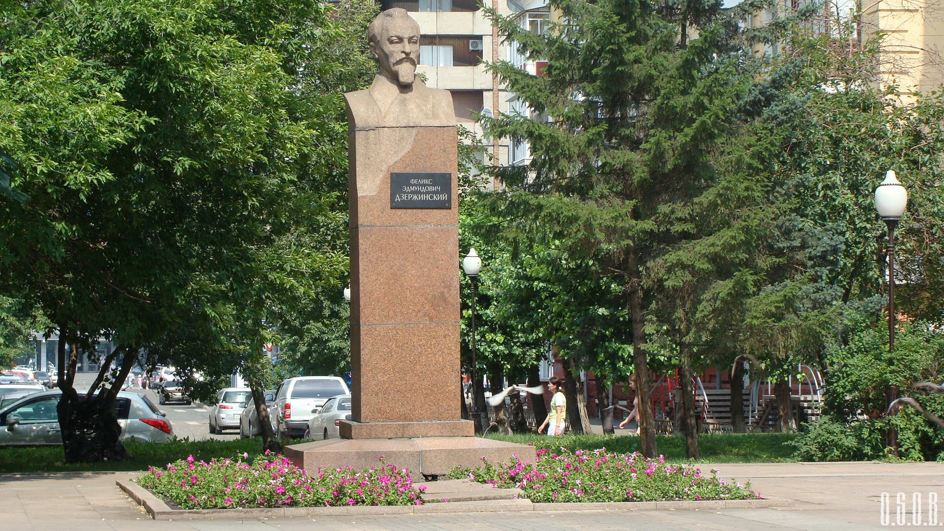 Памятник Дзержинскому в Красноярске