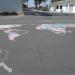 World and US map in San Jose, California city
