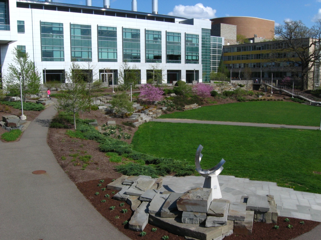 Pew Engineering Quad Ithaca, New York