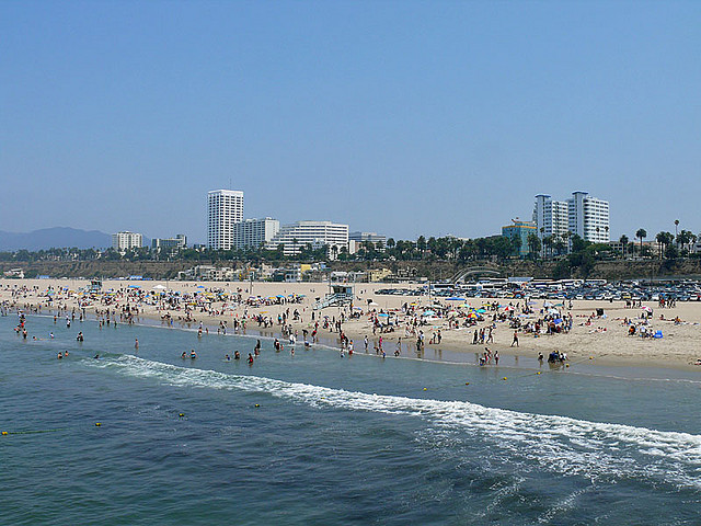 santa monica coords
