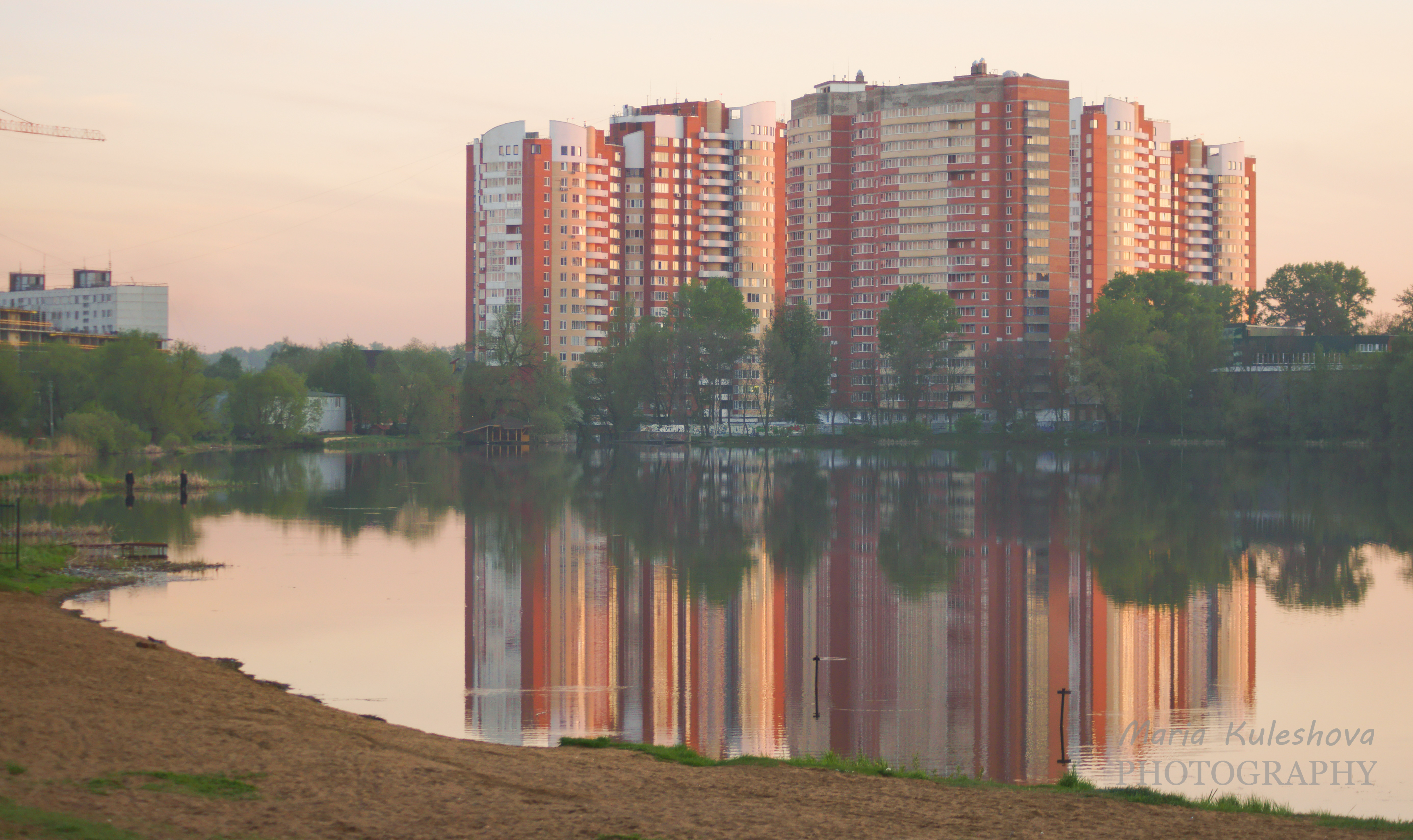 Река Серебрянка в Пушкино