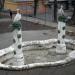 Неработающий фонтан «Влюбленные пеликаны» в городе Киев