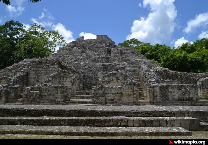 Estructura II ruinas yacimiento arqueológico sitio interesante