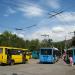 Конечная троллейбусная станция  «Марьино» в городе Симферополь