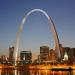 Gateway Arch in St. Louis, Missouri city