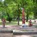 Lenin Gardens in Simferopol city