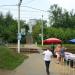 Переход через ж/д пути в городе Москва
