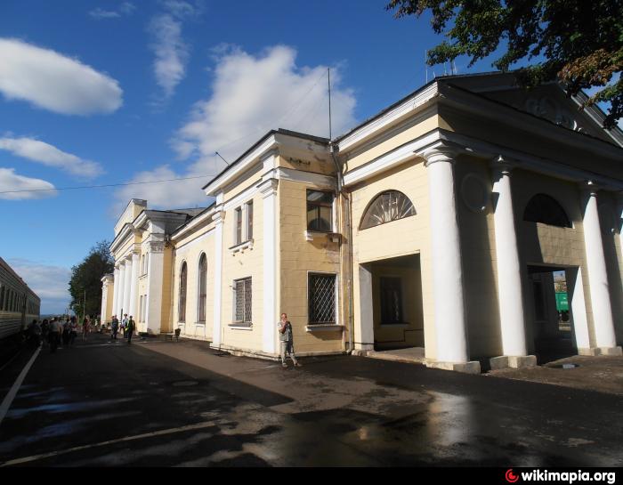 Железнодорожный вокзал станции Новосокольники   Новосокольники image 2