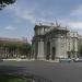 Independence Plaza in Madrid city