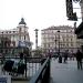 Plaza de Jacinto Benavente en la ciudad de Madrid