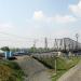 Железнодорожный мост через реку Тобол в городе Курган