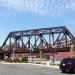 Railroad Bridge in Davenport, Iowa city