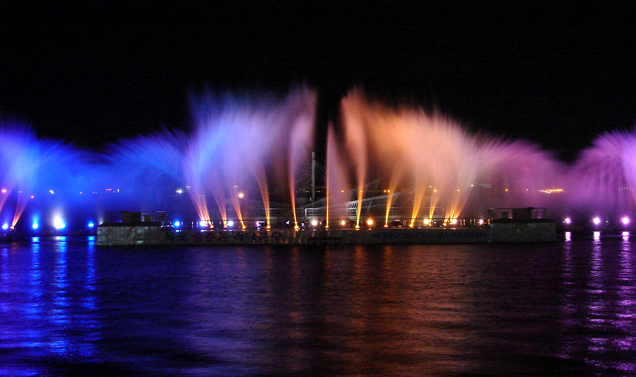 Mokpo Dancing Sea Fountain Mokpo City