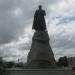 Monument to Russian explorer of the Amur river region Yerofey Khabarov in Khabarovsk city