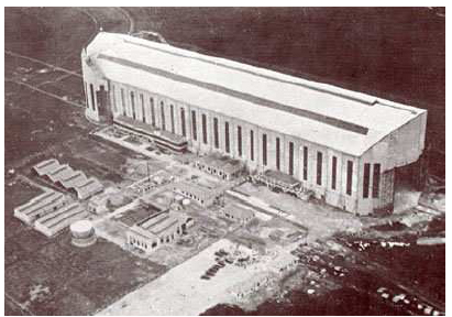 Hangar do Zeppelin Base Aerea de Santa Cruz Rio de Janeiro