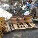 Пункт приёма и перегрузки металлолома на баржи в городе Москва
