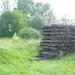 Dead-end railway track and railroad tie