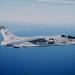 Vought F-8U-2 Crusader in San Diego, California city