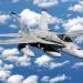 McDonnell Douglas F/A-18A Hornet in San Diego, California city