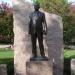 Statue of James Earl Rudder in College Station, Texas city