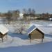 17th century barns on stilts