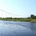 Руины подвесного моста в городе Дружковка