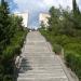 Лестница к мемориалу в городе Ялта