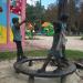 Скульптура детей на кольце в городе Харьков