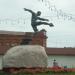 Памятник Всеволоду Боброву в городе Моршанск