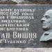 Мемориальная доска Остапу Вишне в городе Киев