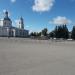 Площадь Клавдии Назаровой в городе Остров