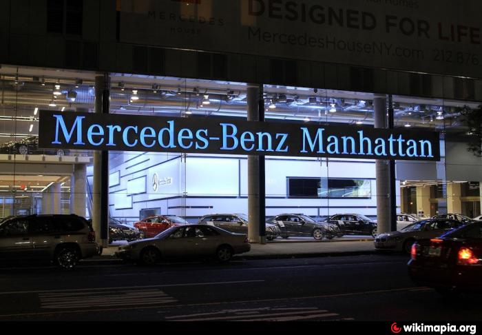 Manhattan Mercedes Benz New York City New York Automobile Car Dealer Sales