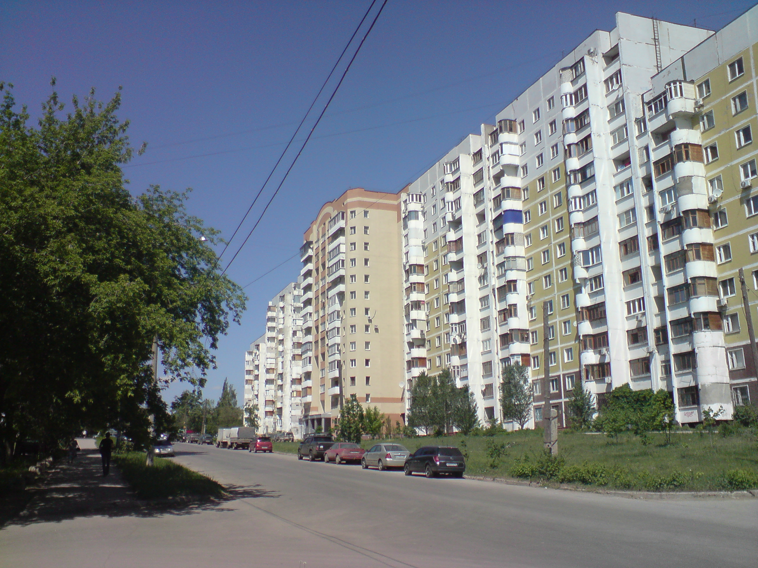 Улица Александра Матросова Самара