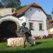 Tinódi Lantos Sebestyén szobra in Eger city