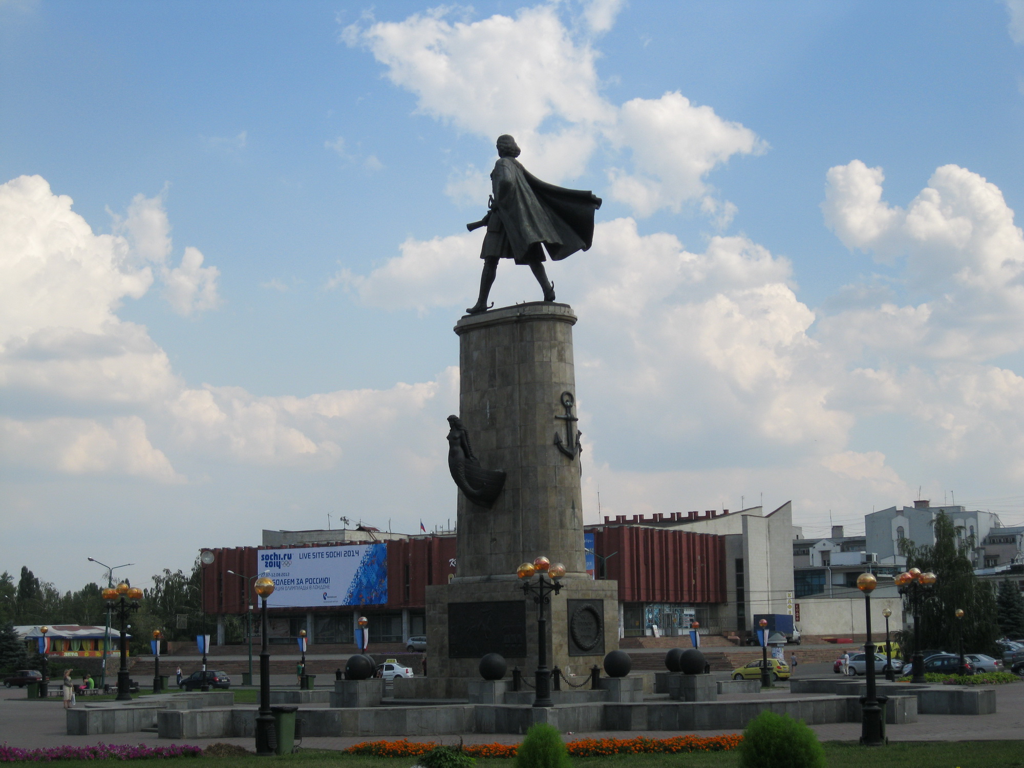 Памятник Петру i Липецк