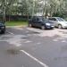 Парковка на месте снесёной детской площадки в городе Москва