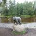Скульптура «Медведь» в городе Петрозаводск