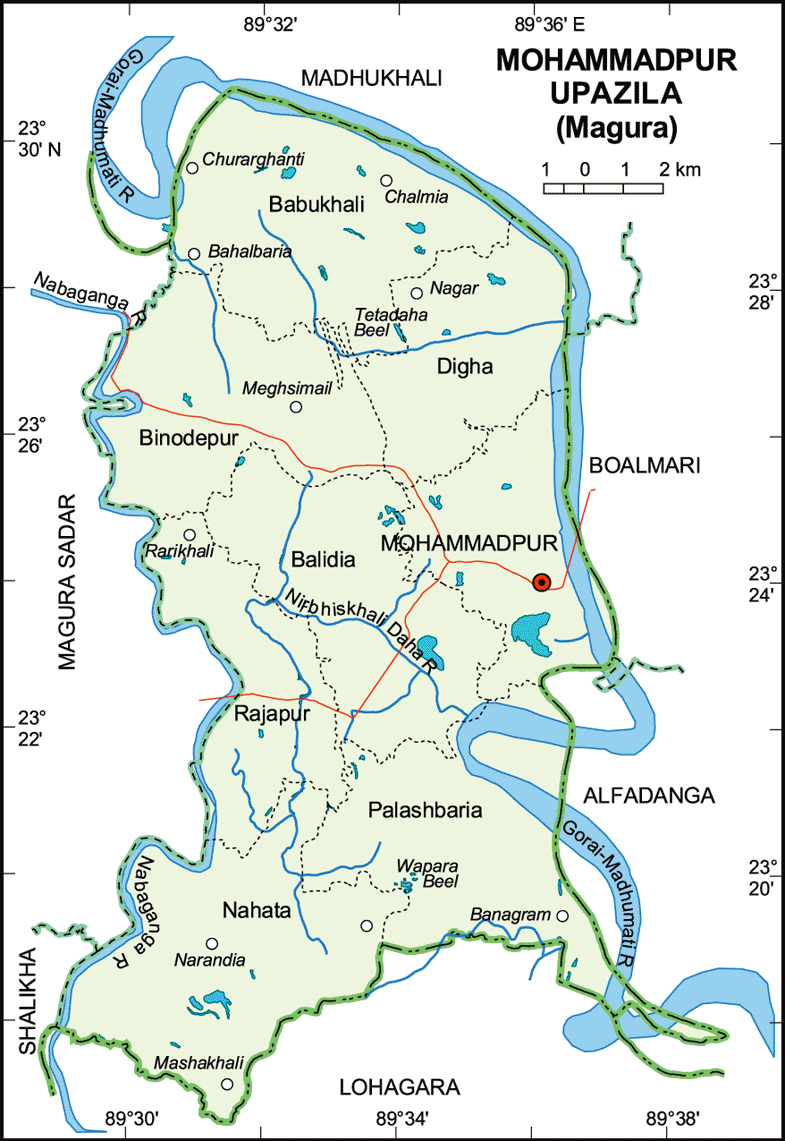 Map Of Mohammadpur Dhaka Mohammadpur Upazila Hq