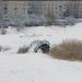 Пешеходный мост через пруд в городе Каменск-Шахтинский