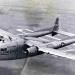 Fairchild C-119J Flying Boxcar in hangar