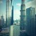 上海中心大廈 在 上海 城市 