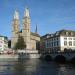 Grossmünster in Stadt Zürich